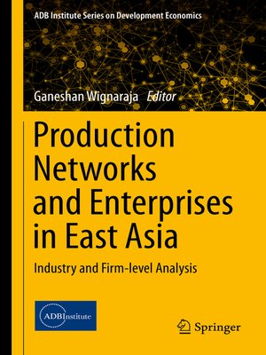 cover image of Production Networks and Enterprises in East Asia